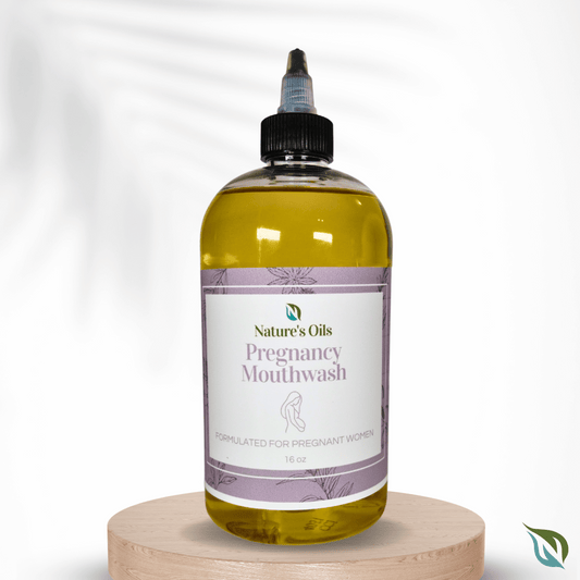 Natural Mouthwash - Nature's Oils Pregnancy Mouthwash 16 oz