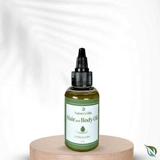Nature's Oils Hair and Body Oil Citrus Dry 2 oz