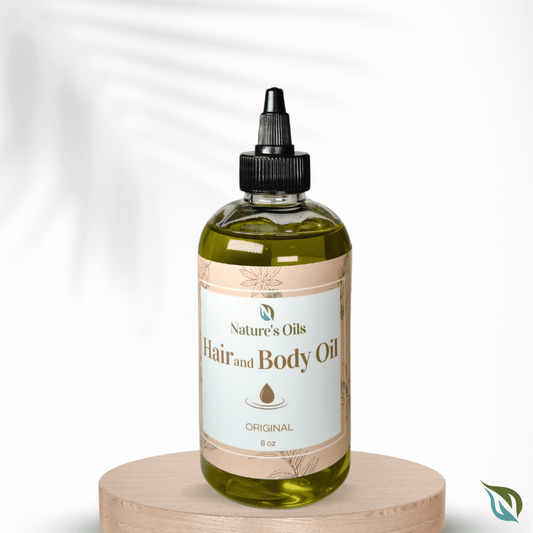 Nature's Oils Hair and Body Oil Original 8 oz