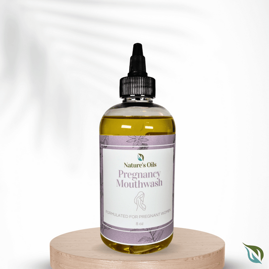 Natural Mouthwash - Nature's Oils Pregnancy Mouthwash 8 oz